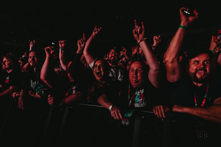 Electric Callboy performing live in Adelaide at AEC Arena